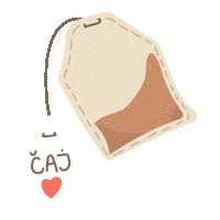 itsnikola4 tea autumn cozy cream Sticker