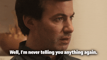 Never Telling You Anything Again