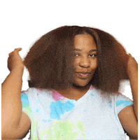 mechig hair blackwomen bighair myhair Sticker