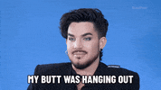 Sagging Adam Lambert GIF by BuzzFeed