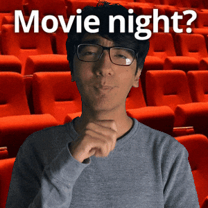 Movie Time Popcorn GIF