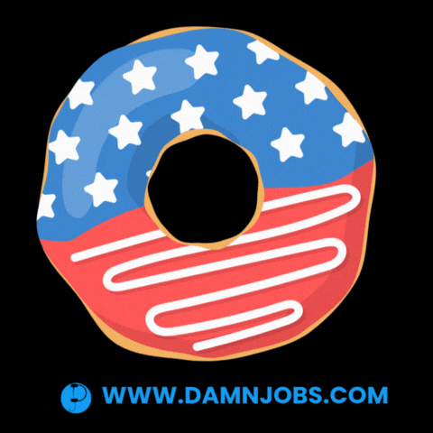 United States Celebration GIF by Damnjobs