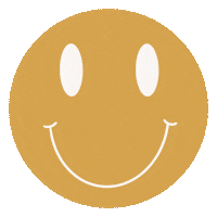 Happy Smiley Face Sticker