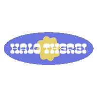 Typography Hello Sticker by Haloscoop