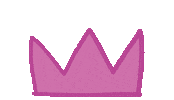 Pink Crown Sticker by Peppa Pig Theme Park - Florida