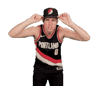 Rip City Portland Sticker by Camjaysmith