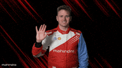 MahindraRacing hello hi bye wave GIF