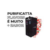 Purificatta_ agua sabor flavors puri Sticker