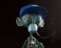 Reacting Animated Character GIF by Moonie