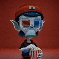 Tea Time Popcorn GIF by Moonie