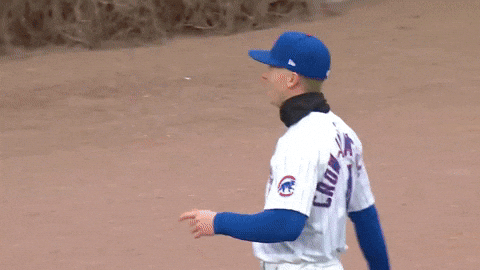 Pete Crow-Armstrong making a catch