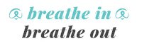 Yogarebooted Breathe Sticker by bulldog yoga