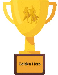 ZKV-Kampus goldenhero zkv zkvkampus zkv-kampus Sticker