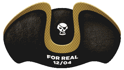 for real pirate Sticker