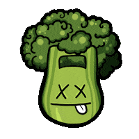KettlebellGainsApparel food eat vegan dead Sticker