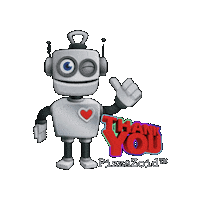 Thank U Sticker by PizzaZoid