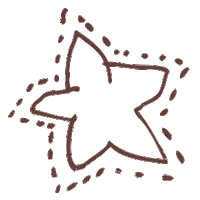 Star Ночь Sticker by MAMAKO