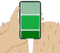 Health Scrolling Sticker by AOK Niedersachsen