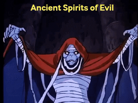 HelpfulDataHacks giphygifmaker thundercats mumm-ra ancient spirits of evil GIF