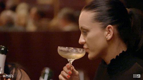 alcohol mafs GIF by Married At First Sight Australia