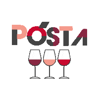 Wine Sticker by PostaBorhaz