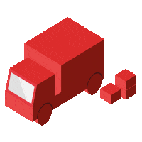 BikeDiscount delivery truck package lkw Sticker