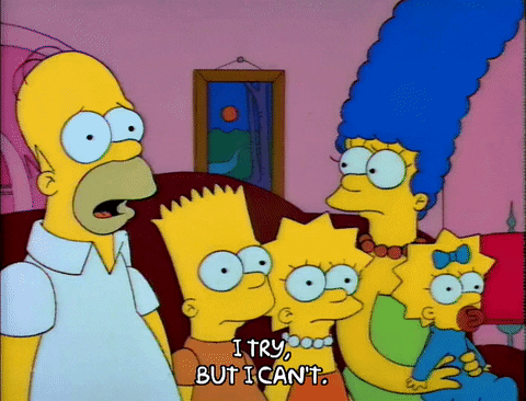 Season 3 Try GIF by The Simpsons