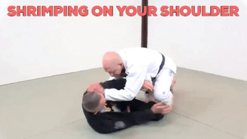 ritchieyip giphygifmaker bjj beginner shrimping GIF