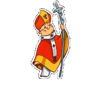 Saints Sticker by comunidadefilhosdemaria