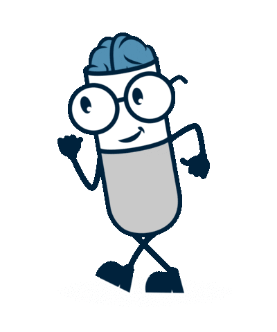 Brain Nootropic Sticker by Hellobrain™