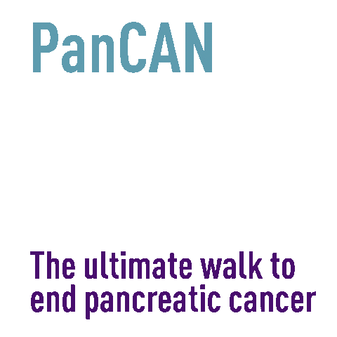 5K Purple Ribbon Sticker by PanCAN