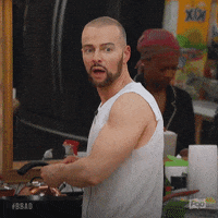 shocked celebrity big brother GIF by Big Brother After Dark