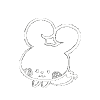 Alittleroom love happy hihi 愛心 Sticker