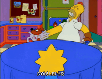 Frustrated Season 3 GIF by The Simpsons