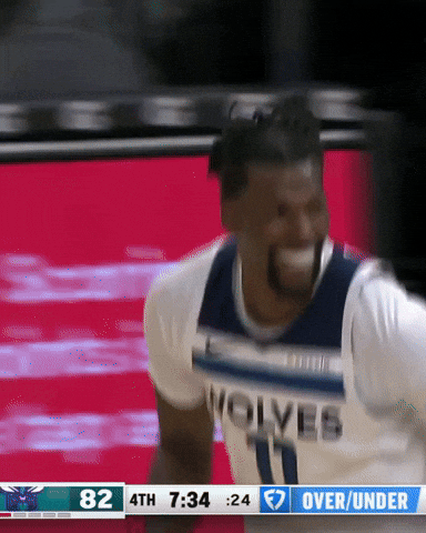 Nba Smiling GIF by Minnesota Timberwolves