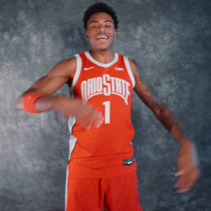 Basketball Dunk GIF by Ohio State Athletics