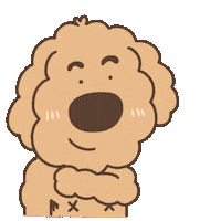 Happy Dog Sticker
