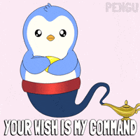 As You Wish At Your Service GIF by Pudgy Penguins