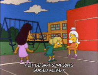 Talking Season 3 GIF by The Simpsons