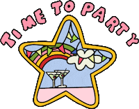 Garden Party Sticker by Poppy Deyes