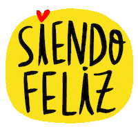 Missbambi happy heart sticker life Sticker