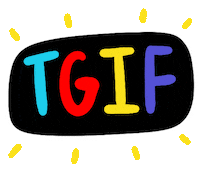 Good Vibes Friday Sticker