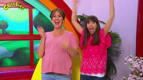 Birthday Party Dancing GIF by CBeebies HQ