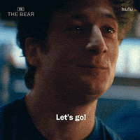 Happy Lets Go GIF by The Bear