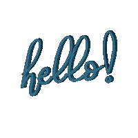 Weekday Hello Sticker