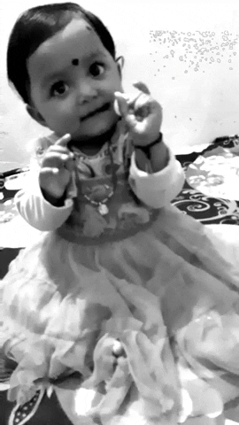 nitishverma giphyattribution girl baby smiling GIF