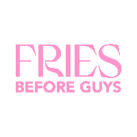 Fries Sticker by PodimoDK