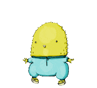 juliette_bubble scared fly mascot elliot Sticker
