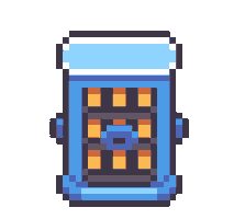 Pixel Explode Sticker by Bad Kid Games