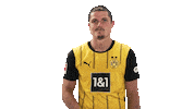 Borussia Dortmund Thinking Sticker by Bundesliga